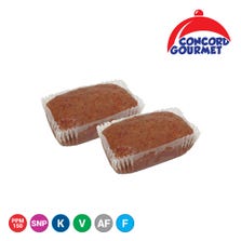 CARROT MINI SNACK LOAVES IW FRZ CONCORD GOURMET 48 X 56 G - KOSHER