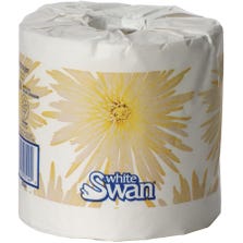 TOILET TISSUE, 2 PLY - 48 ROLLS X 429 SHEETS.