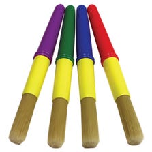 THICK PAINT BRUSHES 7" 18 PK