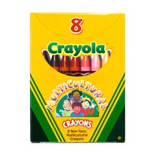 CRAYOLA® MULTICULTURAL CRAYONS - 8/BOX