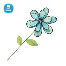 DOUBLE FLOWER WINDMILL - BLUE