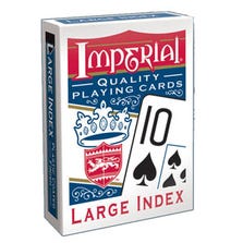 LARGE INDEX PLAYING CARDS