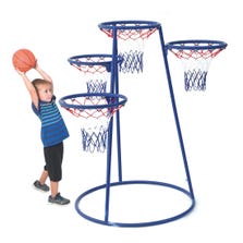 4 RINGS BASKETBALL STAND