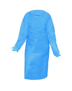 COVER ME PREMIUM CPE DISPOSABLE GOWN WITH THUMBHOLES 50 PK