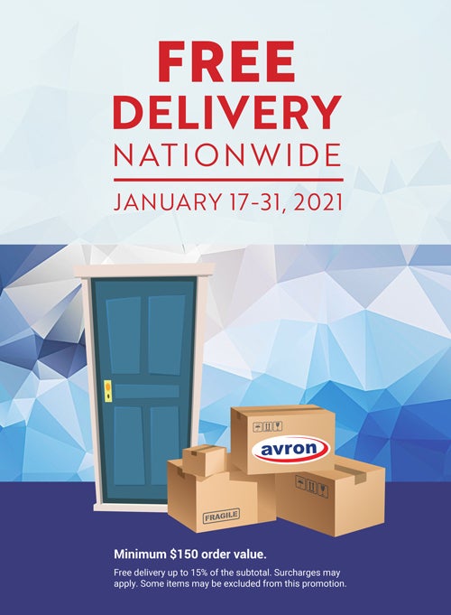 Enjoy Free Delivery from January 17 at 7 am to January 31 at 7 am. Surcharges may apply.