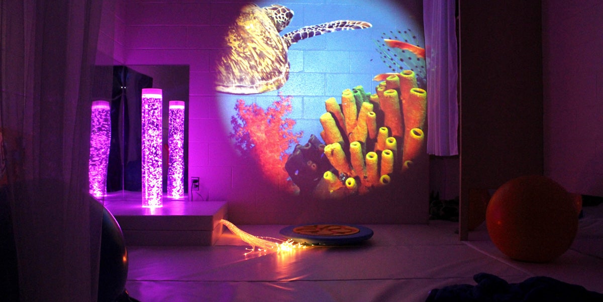 7 Piece Sensory Room Equipment, Light Up Toy